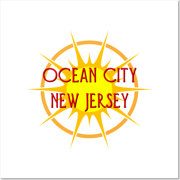 Life's a Beach: Ocean City, New Jersey Wall Art by Naves